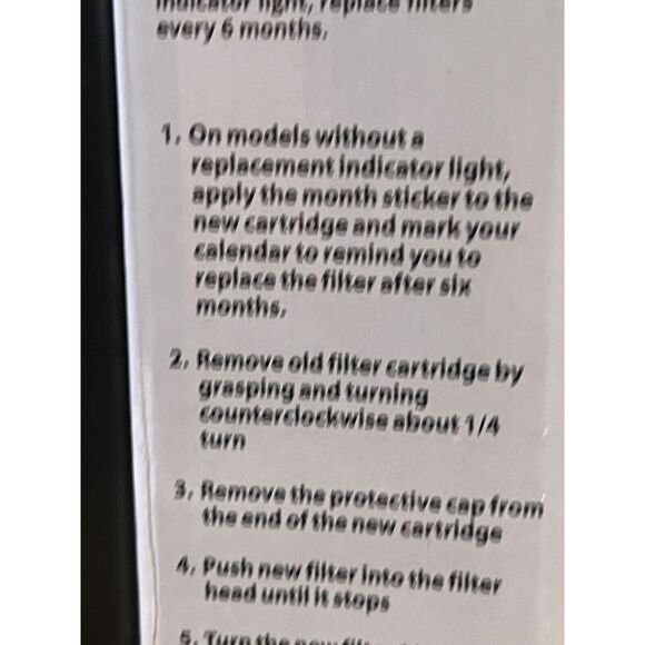 NEW in BOX Refresh Replacement Water Filter R-9990 Fits LG Kenmore Refrigerators - Picture 10 of 16